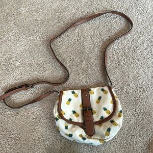 forever 21 pineapple cross body bag